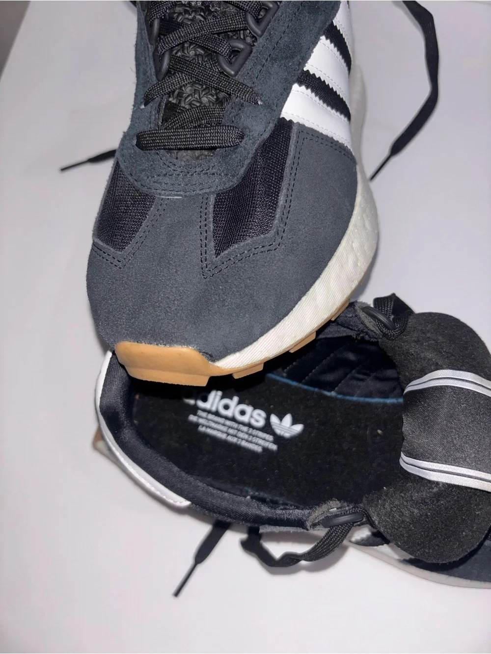 Adidas Retropy E5 Black Low US MEN'S SIZE -9.5